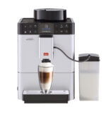 MELITTA Cafetera express - MELITTA F53/1-101, 15 bar, 1450 W, 1 l, 2 tazas, Plata