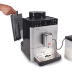 MELITTA Cafetera express - MELITTA F53/1-101, 15 bar, 1450 W, 1 l, 2 tazas, Plata - Imagen 8