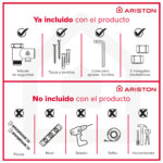 ARISTON Termo eléctrico - ARISTON Velis 30 WIfi, 30 l, Blanco - Imagen 7