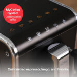 SOLAC Cafetera Espresso - SOLAC LA7617, 20 bar, 1470 W, 2 tazas, Plata Oscuro - Imagen 4