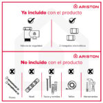 ARISTON Termo eléctrico - ARISTON LYDOS R 80, 80 l, Blanco - Imagen 8