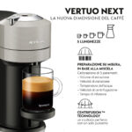 KRUPS Cafetera de cápsulas - KRUPS XN910B NEXT, 0 bar, 1,1 l, 1260 W, Gris - Imagen 5