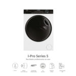 HAIER Lavadora carga frontal - HAIER HW100B14959U1S, 10 kg, 1400 rpm, 16 programas, Blanco - Imagen 3