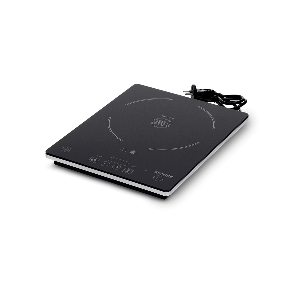 96888579_1 SEVERIN Placa de inducción - SEVERIN KP 1071, 1 zonas, 28,1 cm, negro - Imagen 1