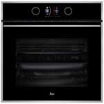 TEKA Horno multifunción - TEKA 41534020, Integrable, Pirolítico, 44 l, 537 mm, Negro, Acero inoxidable