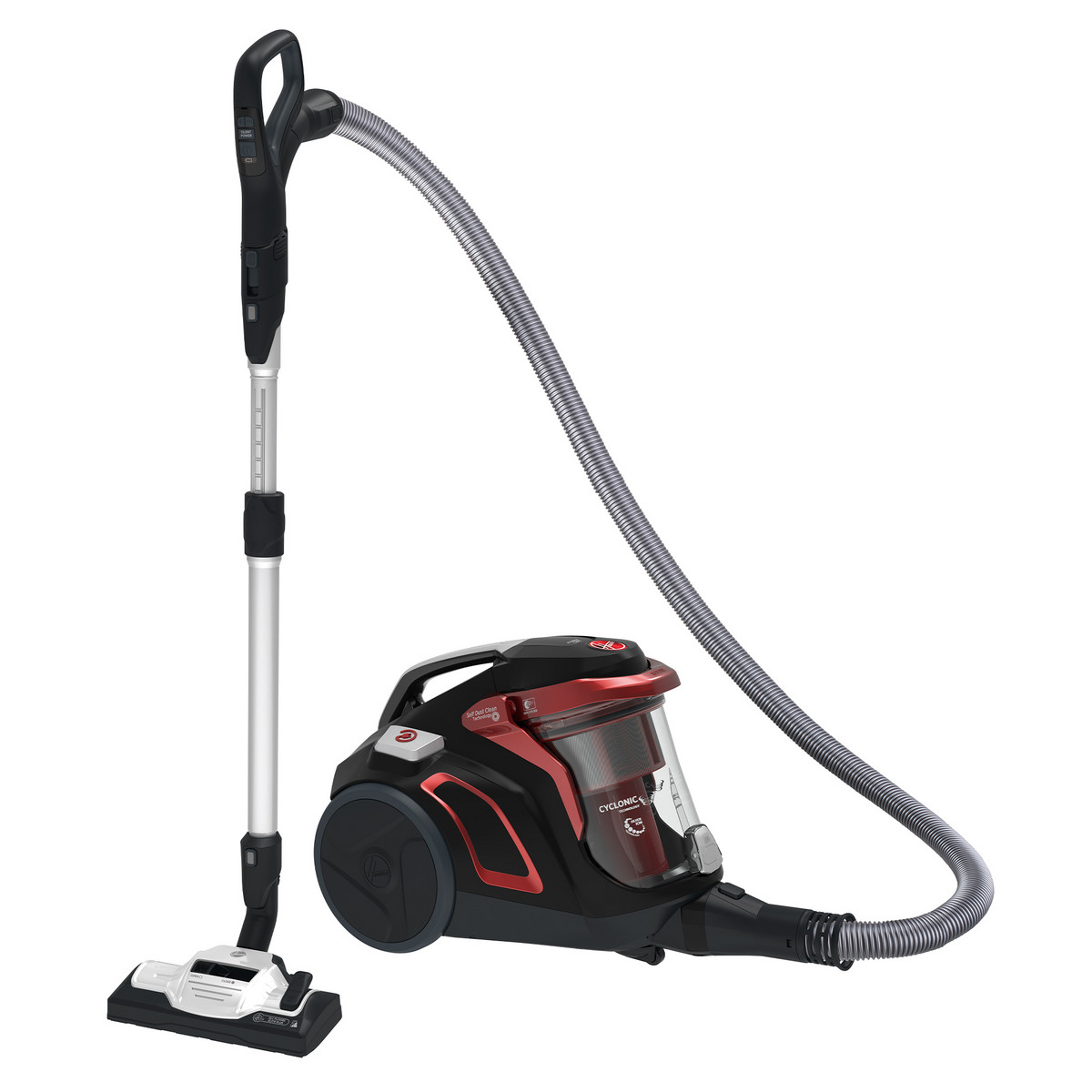 98859513_1 HOOVER Aspirador sin bolsa - HOOVER H-Power 700 HP730ALG 011, 850 W, Potencia de succión 850 W, Depósito 2 l, Negro - Imagen 1