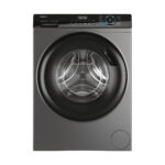 HAIER Lavadora carga frontal - HAIER HAIHW90B149398SIB, 9 kg, 1400 rpm, 15 programas, Antracita