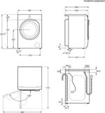 AEG Lavadora carga frontal - AEG 914 915 507, 10 kg, Blanco - Imagen 4