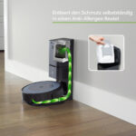 IROBOT Robot limpiacristales - IROBOT ROOMBA I4+, Depósito 0,4 l, Autonomía 90 min, Gris - Imagen 8
