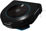 HOBOT Robot friegasuelos - HOBOT LEGEE-688, Potencia de succión 2100 kPa, Depósito 0,5 l, Autonomía 90 min, Negro