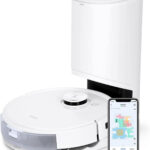 ECOVACS Robot limpiacristales - ECOVACS 6943757600724, 50 W, Potencia de succión 3 kPa, Depósito 0,42 l, Autonomía 175 min, Blanco