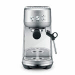 SAGE Cafetera express - SAGE Bambino SES450BSS4EEU1, 15 bar, 1560 W, 0,48 l, 2 tazas, Acero Inoxidable