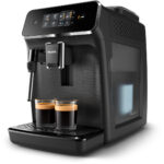 PHILIPS Cafetera automática - PHILIPS EP2220/10, 15 bar, 1500 W, 0 l, 2 tazas, Negro