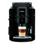 KRUPS Cafetera express - KRUPS EA8108, 15 bar, 1450 W, 2 tazas, Negro
