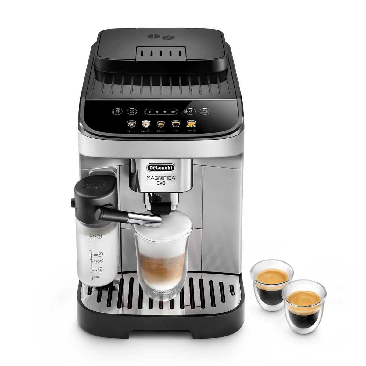 98981528_1 DELONGHI Cafetera express - DELONGHI ECAM290.61.SB, 15 bar, 1450 W, 0,22 l, 2 tazas, Multicolor - Imagen 1