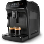 PHILIPS Cafetera express - PHILIPS EP1220_00, 15 bar, 1500 W, 2,0 tazas, Negro