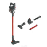 HOOVER Aspirador escoba - HOOVER HF322AFP 011 22 V, 240 W, Depósito 0,7 l, Autonomía 40 min, Gris