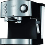 MPM Cafetera express - MPM MKW-06M, 20 bar, 850 W, 2 tazas, Negro