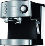 MPM Cafetera express - MPM MKW-06M, 20 bar, 850 W, 2 tazas, Negro - Imagen 2