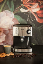 MPM Cafetera express - MPM MKW-06M, 20 bar, 850 W, 2 tazas, Negro - Imagen 6