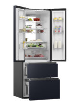 HAIER Frigorífico combi - HAIER HFW7720ENMB, No Frost, Estático, Altura 2006 mm, Capacidad 477 l, Negro - Imagen 4
