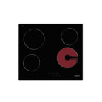 CATA Encimera vitrocerámica - CATA TN 604/B, 4 zonas, 59 cm, Negro