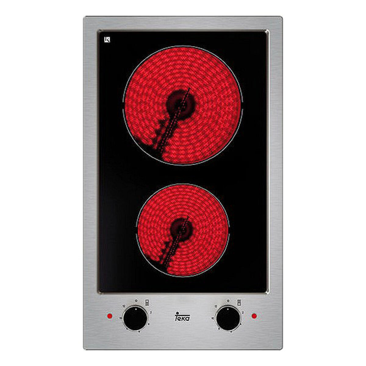99339442_1 TEKA Placa de vitrocerámica - TEKA Placa Vitroceramica Teka EFX 30.1 2H, 2 Fuegos zonas, 305 mm, Color Inox - Imagen 1
