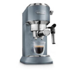DE LONGHI Cafetera express - DE LONGHI 0132106258, 15 bar, 1300 W, 2 tazas, Azul - Imagen 2