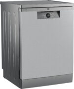 BEKO Lavavajillas - Beko BDFN26640XC, 9.5 l, 16 servicios, 6 programas, 59.8 cm, Tercera bandeja, Corner Intense, Fast+, Inox - Imagen 3