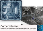 BEKO Lavavajillas - Beko BDFN26640XC, 9.5 l, 16 servicios, 6 programas, 59.8 cm, Tercera bandeja, Corner Intense, Fast+, Inox - Imagen 6
