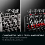 AEG Lavavajillas - AEG FFB76717PM, 14 servicios, 9 programas, 60 cm, Tercera bandeja, programa ExtraHygiene, Inox - Imagen 4