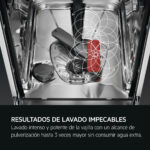 AEG Lavavajillas - AEG FFB76717PM, 14 servicios, 9 programas, 60 cm, Tercera bandeja, programa ExtraHygiene, Inox - Imagen 6