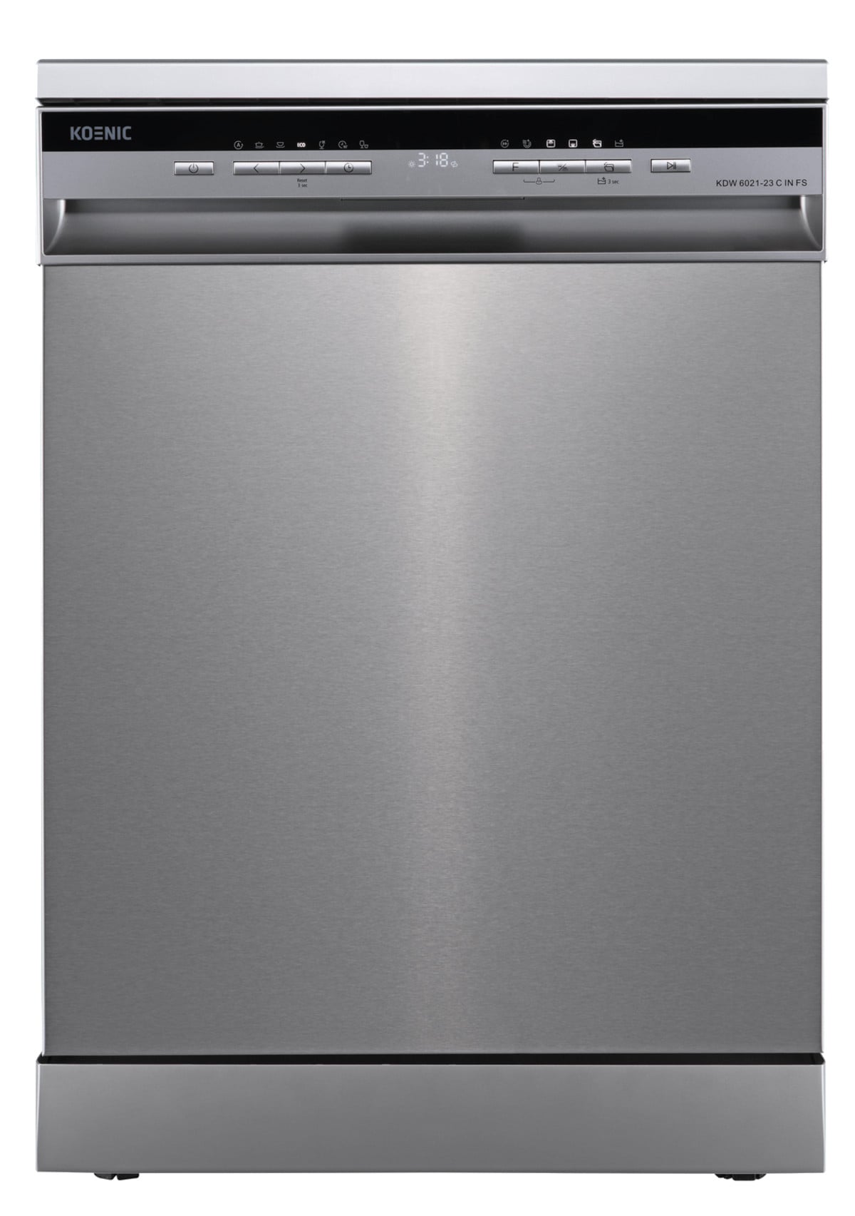 product_10890_1 KOENIC REACONDICIONADO Seminuevo Funcional Lavavajillas - KOENIC KDW 6021-13 C IN FS, 14 Servicios, 8 Programas, Ancho 59.6 cm, Libre instalación, Ino - Imagen 1