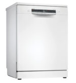 BOSCH Lavavajillas - Bosch SMS4EMW06E, 14 servicios, 6 programas, 60 cm, Home Connect, RackMatic, Blanco