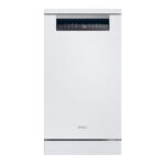 HAIER Lavavajillas - Haier I-Pro Shine Series 5 XF1C3TB1FW, 11 servicios, 8 programas, 45 cm, Motor Inverter, Wi-Fi, Blanco