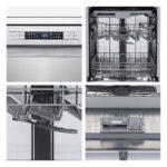 HISENSE Lavavajillas - Hisense HS623D10X, 14 servicios, 7 programas, 60 cm, Media Carga, Tercera bandeja, Inox - Imagen 5