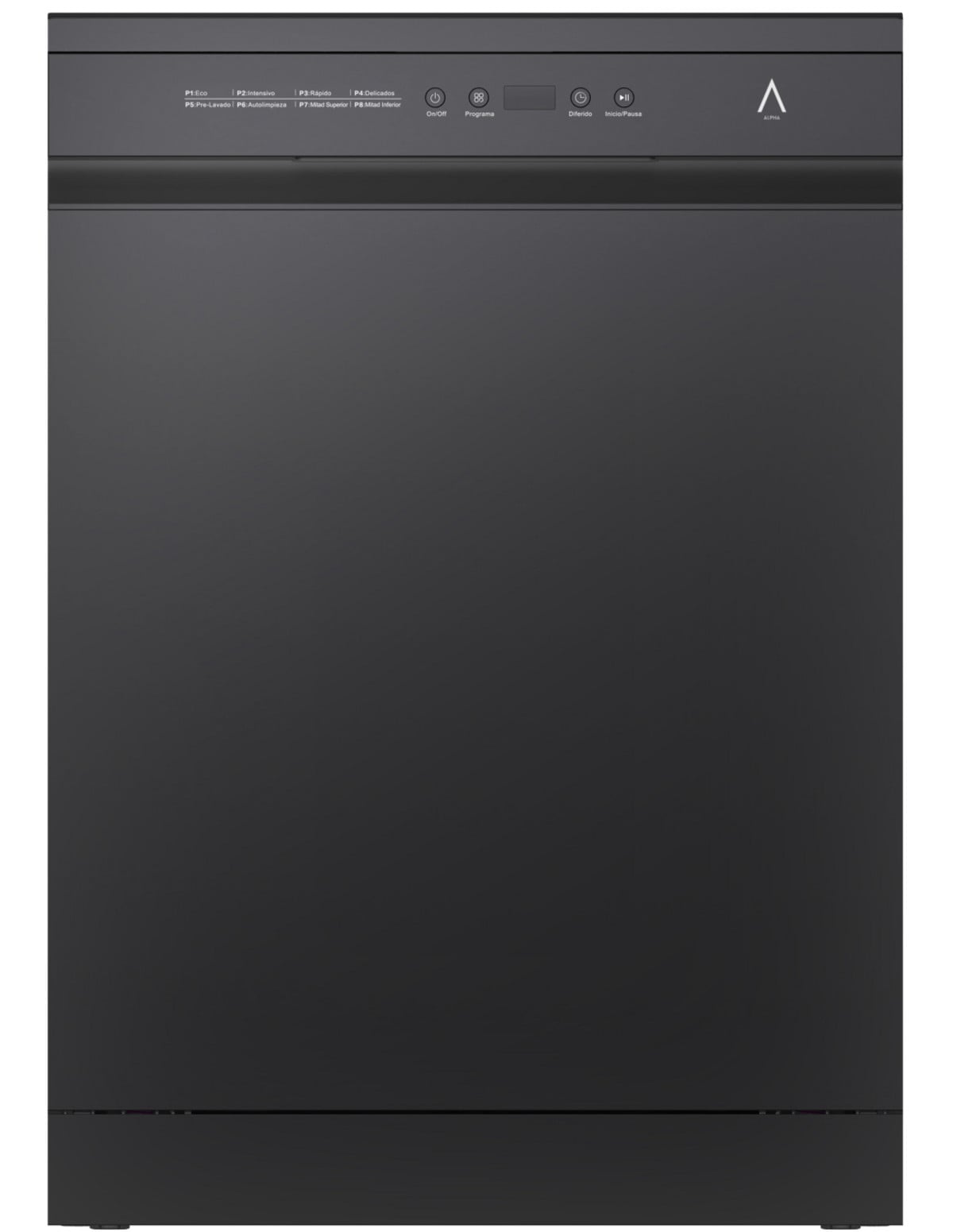 product_10909_1 ALPHA Lavavajillas libre instalación 60 cm - ALPHA Poseidon Elite, 60 cm, Negro - Imagen 1