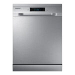 SAMSUNG Lavavajillas - Samsung DW60M6050FS, 14 servicios, 7 programas, 59.8 cm, Función Higiene, Configuración Flexible, Inox