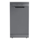 CANDY Lavavajillas - Candy Brava CDPH 2L1049S, 10 servicios, 5 programas, 45 cm, Programa rápido 39' min, Inox