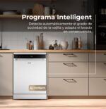 EVVO Lavavajillas libre instalación 60 cm - EVVO D5Y, 8 programas, 60 cm, Blanco - Imagen 3