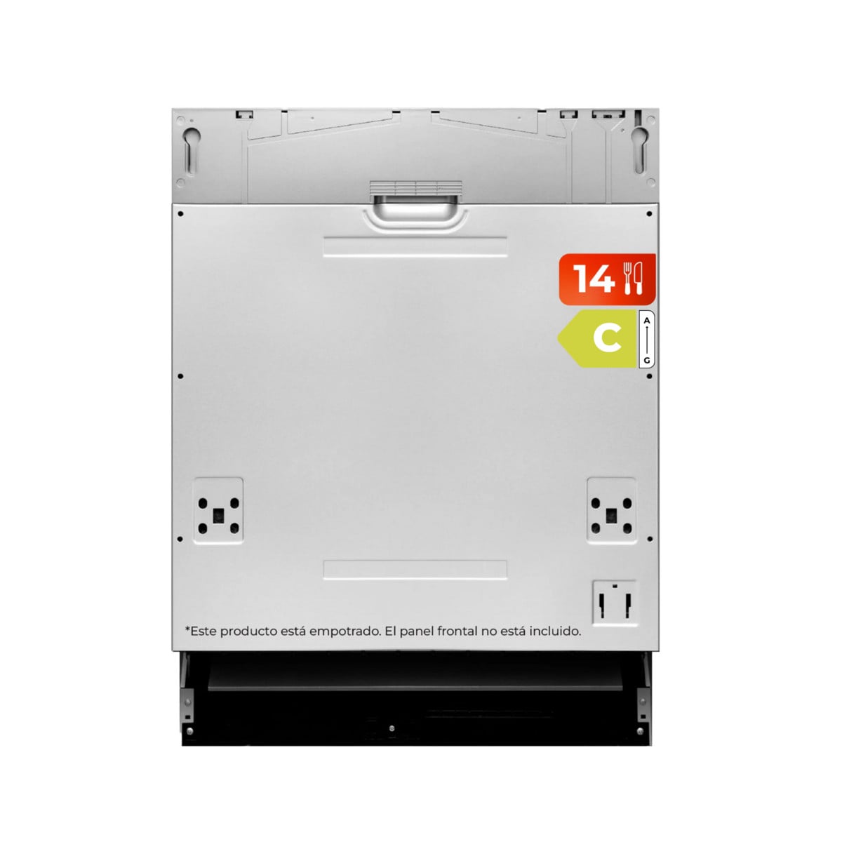 product_10919_1 EVVO Lavavajillas integrable 60 cm - EVVO Di.2 PRO, 8 programas, 59,8 cm, Inox - Imagen 1