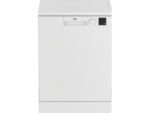 BEKO Lavavajillas - Beko DVN05320W, 13 servicios, 5 programas, 60 cm, Media carga, Clean&Shine™, Blanco