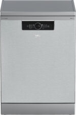 BEKO Lavavajillas - Beko BDFN36650XC, 16 Servicios, 11 Programas, 59.8 cm, Tercera bandeja, CornerIntense, DeepWash, Inox