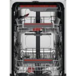 AEG Lavavajillas libre instalación 45 cm - AEG Serie 7000 GlassCare FFB73527ZM, 10 servicios, 9 programas, 446 mm, INOX - Imagen 3