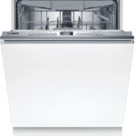 BOSCH Lavavajillas integrable 60 cm - BOSCH SMV4HVX14E, 14 servicios, 6 programas, 59,8 cm, Plata