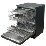 JOCEL Lavavajillas libre instalación 60 cm - JOCEL JLLI023018, 15 servicios, 6 programas, 60 cm, negro - Imagen 2