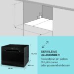 KLARSTEIN Lavavajillas compacto - KLARSTEIN Havasia UV 6, 55 cm, Negro - Imagen 5