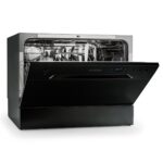 KLARSTEIN Lavavajillas compacto - KLARSTEIN Amazonia 6, 6 servicios, 6 programas, 550 mm, Negro