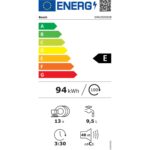 BOSCH Lavavajillas integrable 60 cm - BOSCH SMV25EX02E, 13 servicios, 5 programas, 598 mm, No aplicable