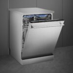SMEG Lavavajillas libre instalación 60 cm - SMEG LVS345BQSTX, 14 servicios, 11 programas, 598 mm, Acero inoxidable - Imagen 5